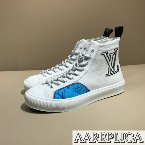 Replica LV 1A7S5I Louis Vuitton Tattoo Sneaker Boot 2