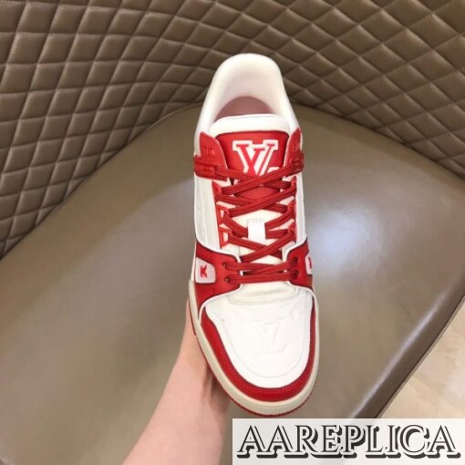 Replica LV Trainer Sneaker Louis Vuitton 1A8PJW 4