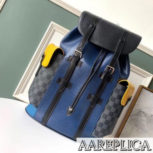 Replica LV M55111 Louis Vuitton Christopher Backpack PM 2