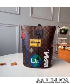 Replica LV Chalk Backpack Louis Vuitton M44615 2