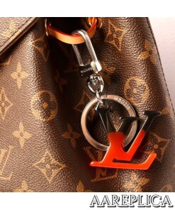 Replica Louis Vuitton M80216 LV Spray Bag Charm and Key Holder 2