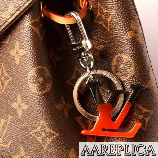 Replica Louis Vuitton M80216 LV Spray Bag Charm and Key Holder 2