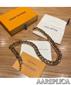 Replica LV Chain Links Necklace Louis Vuitton M00304 2
