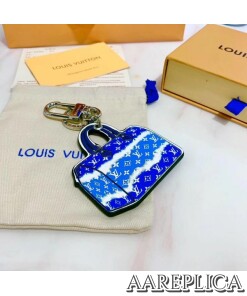 Replica LV Escale Speedy Key Holder And Bag Charm Louis Vuitton M69292 2