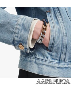 Replica LV Chain Links Patches Bracelet Louis Vuitton M68260