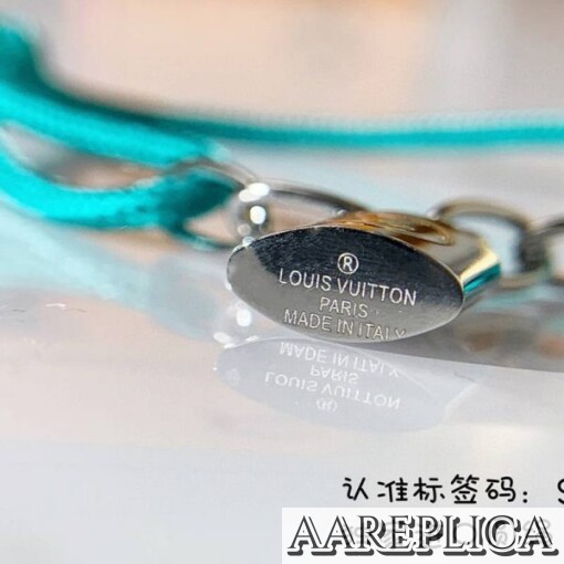 Replica Louis Vuitton Q95867 LV Silver Lockit X Virgil Abloh Bracelet 3