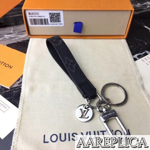 Replica LV M61950 Louis Vuitton Dragonne Bag Charm and Key Holder 3
