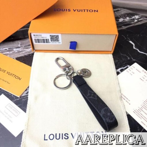 Replica LV M61950 Louis Vuitton Dragonne Bag Charm and Key Holder 5