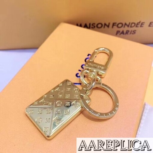 Replica LV M67400 Louis Vuitton Love Note Envelope Bag Charm and Key Holder