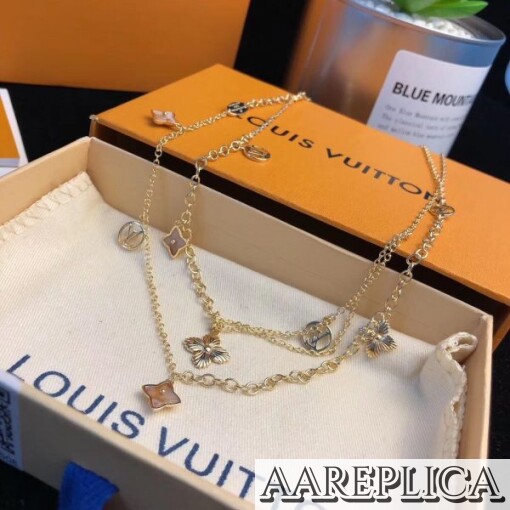Replica LV Blooming Strass Necklace Louis Vuitton M68374 4