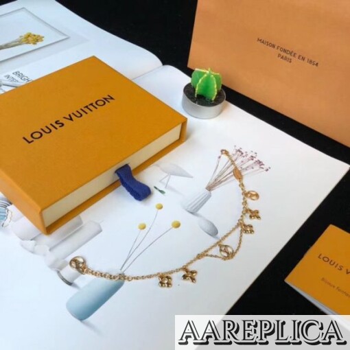 Replica LV Blooming Supple Bracelet Louis Vuitton M64858 2