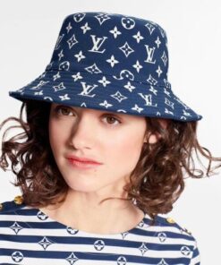 Replica LV Escale Monogram Bucket Hat Louis Vuitton M76230 Replica LV Escale Monogram Bucket Hat Louis Vuitton M76230