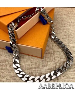 Replica Louis Vuitton M69987 LV Chain Links Necklace