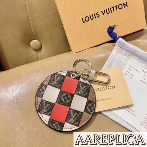 Replica LV Monogram Check Bag Charm And Key Holder Louis Vuitton M68657 5