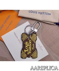 Replica LV Mountain Bear Bag Charm and Key Holder Louis Vuitton MP2714 2