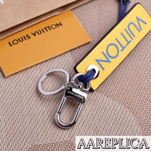 Replica LV MP2553 Louis Vuitton Epi Color Block LV Dual Key Holder and Bag Charm 3
