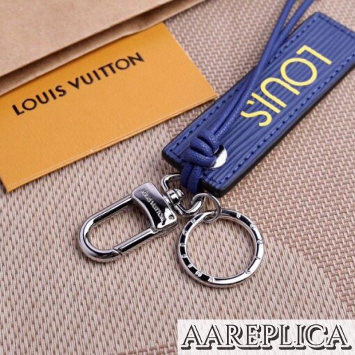 Replica LV MP2553 Louis Vuitton Epi Color Block LV Dual Key Holder and Bag Charm 4