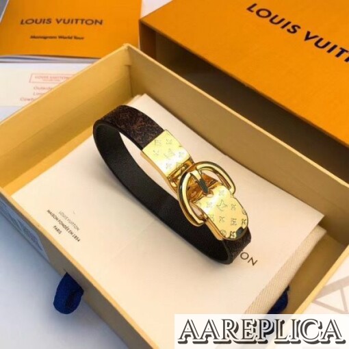 Replica Fasten Your LV Bracelet Louis Vuitton M6170E 4