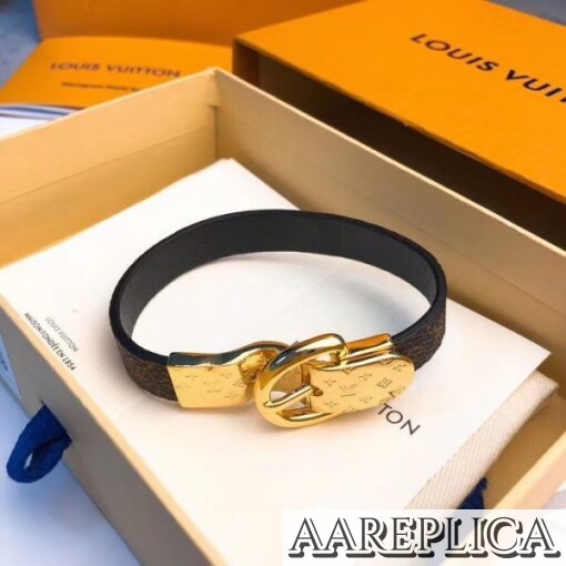 Replica Fasten Your LV Bracelet Louis Vuitton M6170E 5