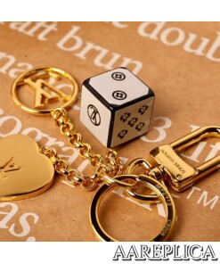 Replica LV MP2913 Louis Vuitton Game On Dice and Heart Bag Charm and Key Holder 2