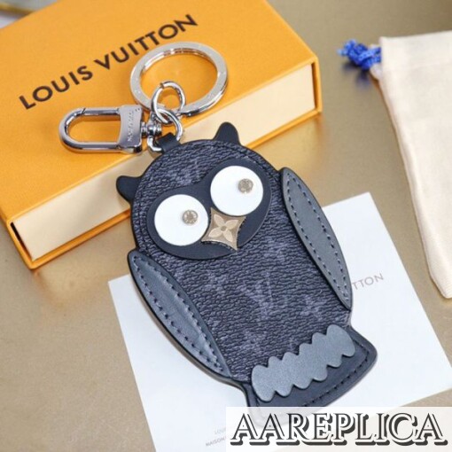 Replica LV Owl Bag Charm and Key Holder Louis Vuitton M69482 4