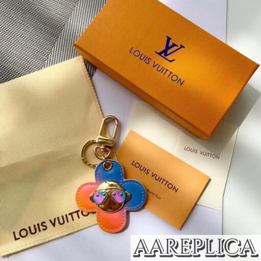 Replica LV Vivienne Head Grease Bag Charm And Key Holder Louis Vuitton M68458 2