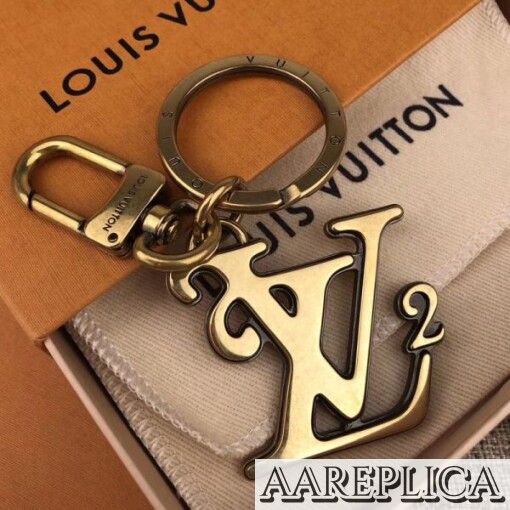 Replica Squared LV Bag Charm and Key Holder Louis Vuitton MP2715 3