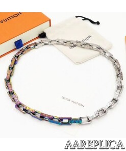 Replica LV M69449 Louis Vuitton Monogram Chain Necklace 2