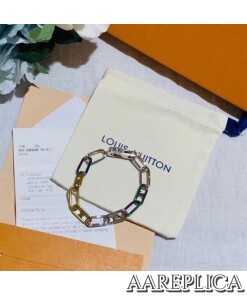 Replica LV M80178 Louis Vuitton Signature Chain Bracelet