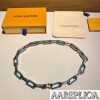 Replica LV M80194 Louis Vuitton Monogram Links Chain Necklace