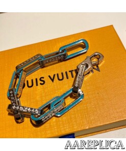 Replica LV M80195 Louis Vuitton Monogram Links Chain Bracelet 2