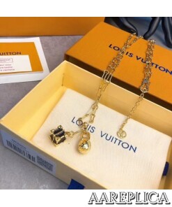 Replica LV Minigram Necklace Louis Vuitton M68933 2