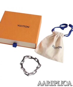 Replica LV Monogram Chain Bracelet Louis Vuitton M64223 2