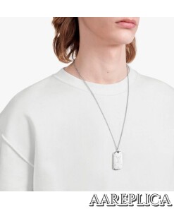 Replica LV Monogram Locket Necklace Louis Vuitton M62484