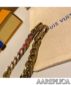 Replica LV MP2774 Louis Vuitton Chain Links Patches Bracelet 2
