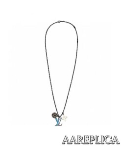 Replica Pendant Chain LV Turquoise Necklace Louis Vuitton M68904