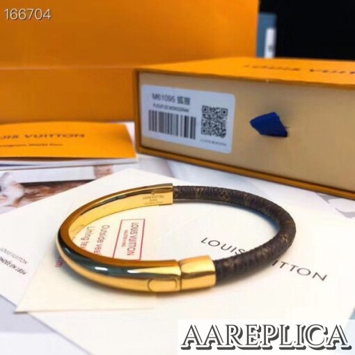 Replica Pure LV Simple Tour Bracelet Louis Vuitton M6564E 3