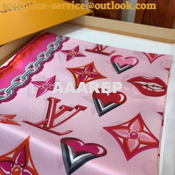 Replica LV M76150 Louis Vuitton Lucky Monogram Square 4 Replica LV M76150 Louis Vuitton Lucky Monogram Square 4