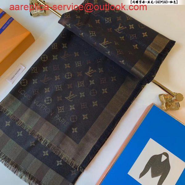 Replica LV M71548 Louis Vuitton So Shine Monogram Shawl 2 Replica LV M71548 Louis Vuitton So Shine Monogram Shawl 2