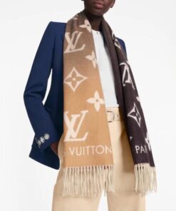 Replica LV M73675 Louis Vuitton Reykjavik Gradient Scarf Replica LV M73675 Louis Vuitton Reykjavik Gradient Scarf