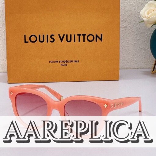 Replica Louis Vuitton My Monogram Round Sunglasses LV Z1528W 2