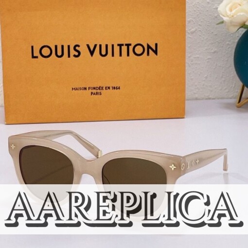 Replica Louis Vuitton My Monogram Round Sunglasses LV Z1529W 2