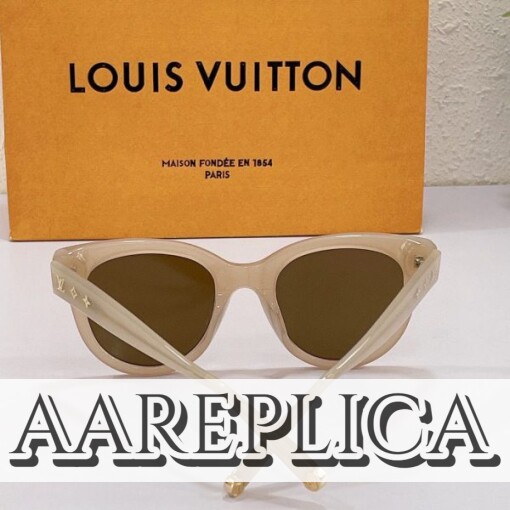 Replica Louis Vuitton My Monogram Round Sunglasses LV Z1529W 4