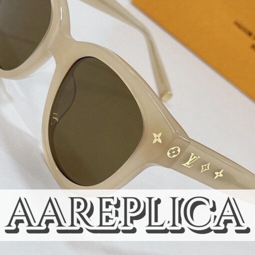 Replica Louis Vuitton My Monogram Round Sunglasses LV Z1529W 5
