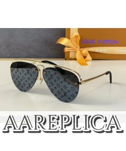 Replica Louis Vuitton Grease Sunglasses LV Z1172W 2