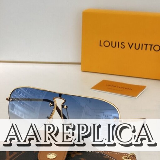 Replica Louis Vuitton Grease Mask Sunglasses LV Z1470U 2