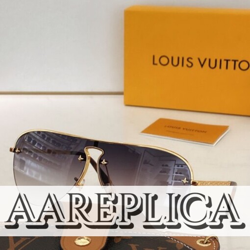Replica Louis Vuitton Grease Mask Sunglasses LV Z1469U 3