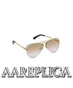 Replica Louis Vuitton Z1366W LV Grease Sunglasses