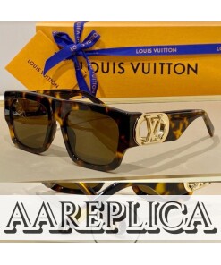 Replica Louis Vuitton LV Link Square Sunglasses Z1479W 2
