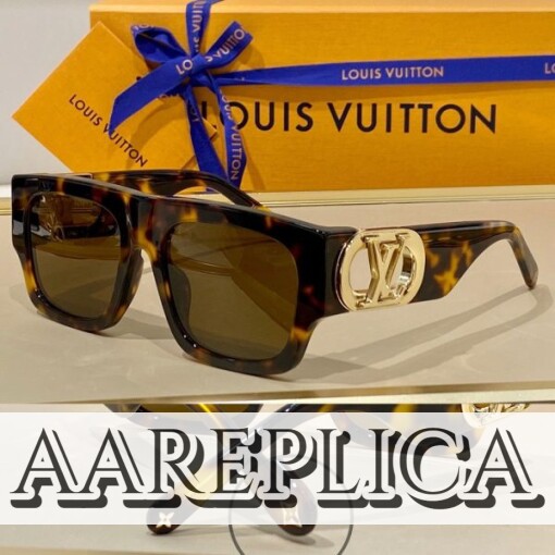 Replica Louis Vuitton LV Link Square Sunglasses Z1479W 2